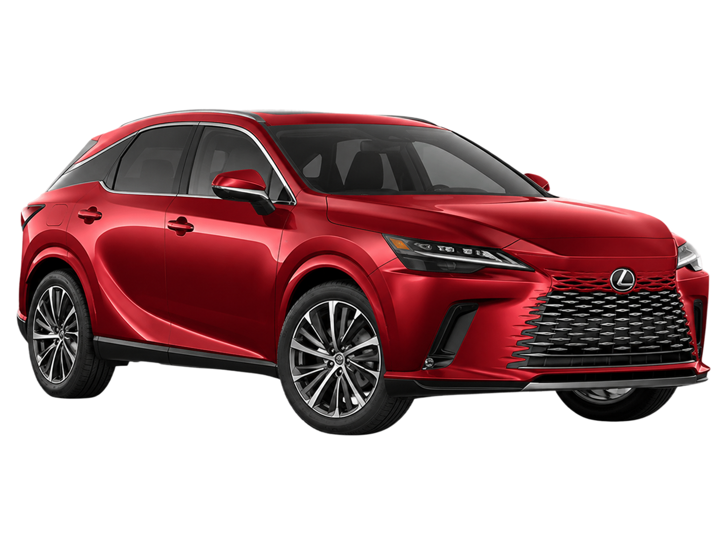 Red Lexus RX
